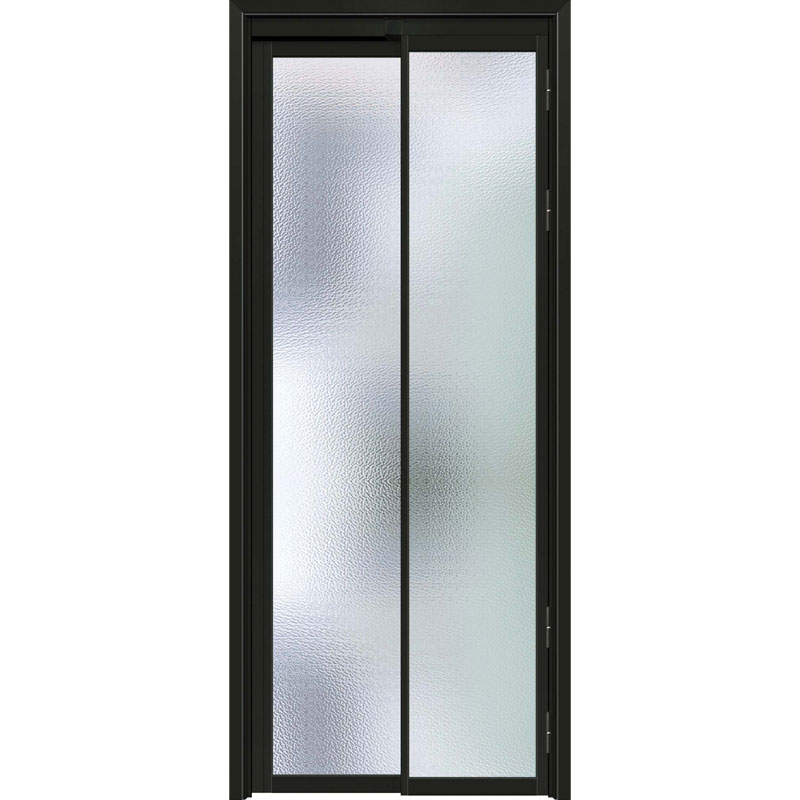 Doras Fillte Sleamhnáin Alloy Alúmanam